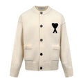 2026 New Heart A Heart-Patterned Jacquard Knit Cardigan (25365-B55)