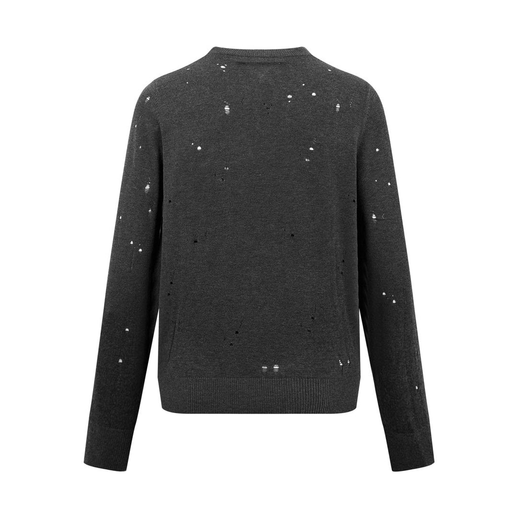 2026 New Mai Digital Lace-Effect Jumper (25287-B25)