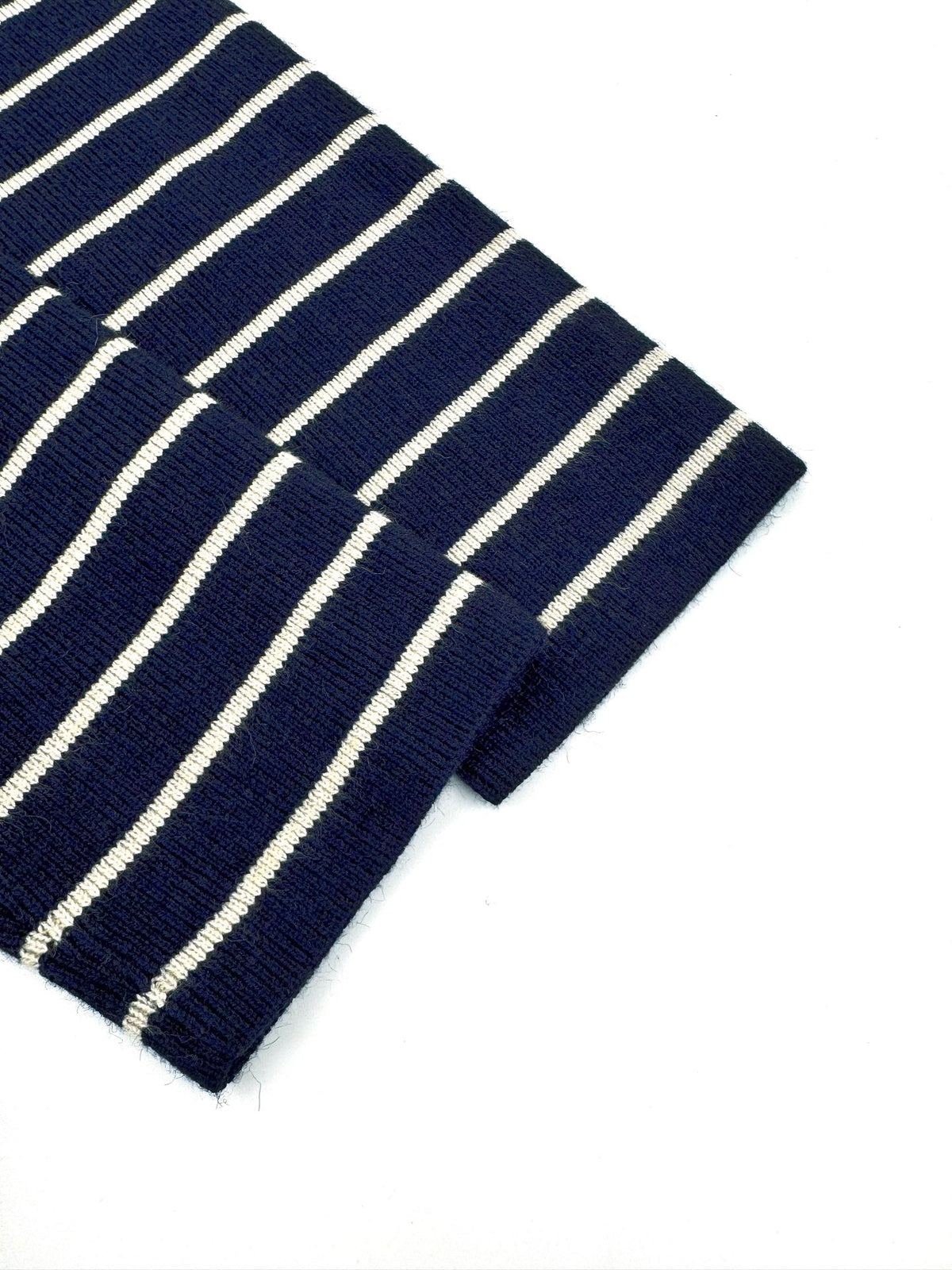 2026 New Triangle Brand Striped Embroidered Button-Side-Opening Jumper (25342-B35)