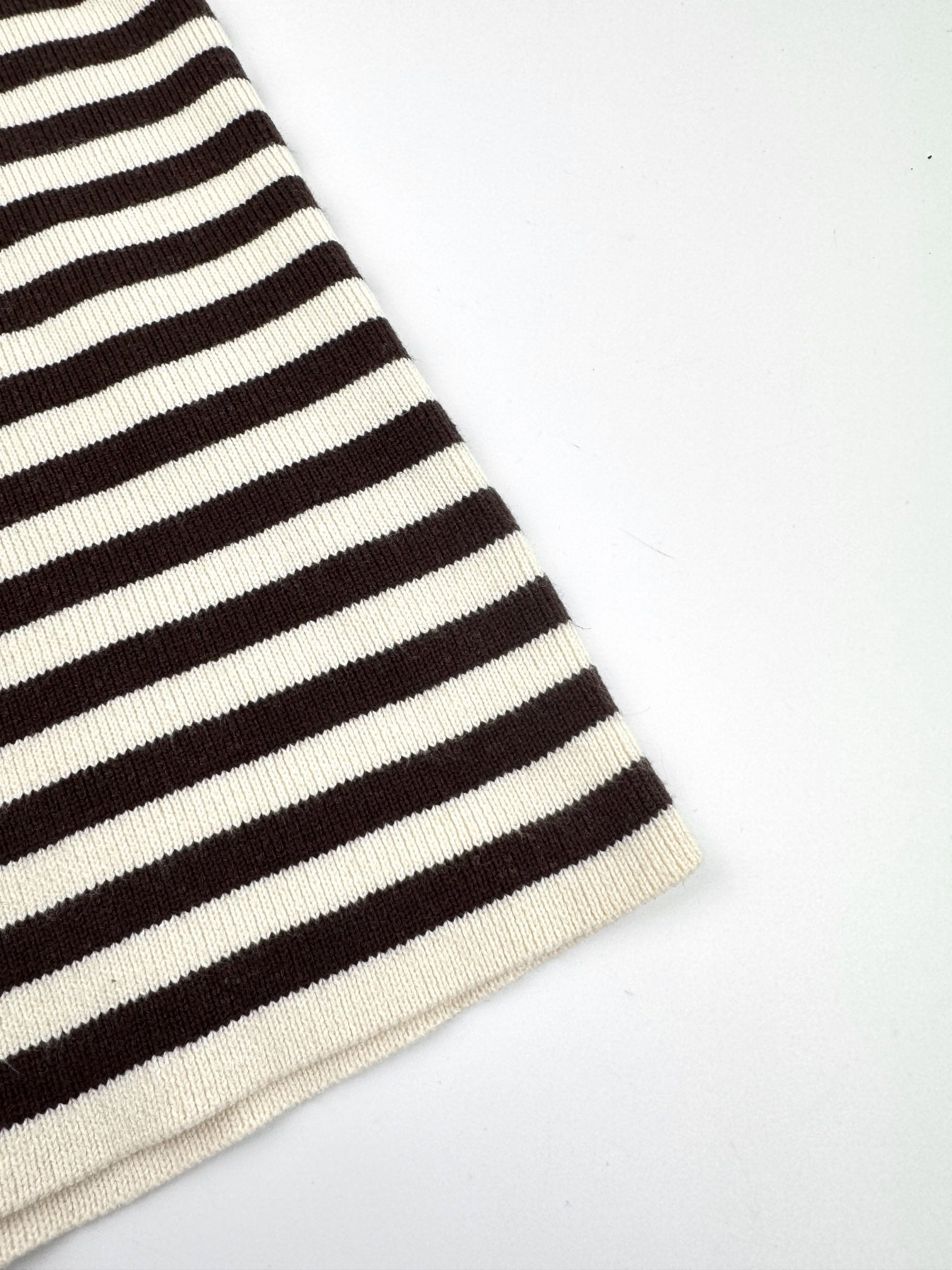 2026 New Triangle Brand Striped Embroidered Crew-Neck Jumper (25341-B30)