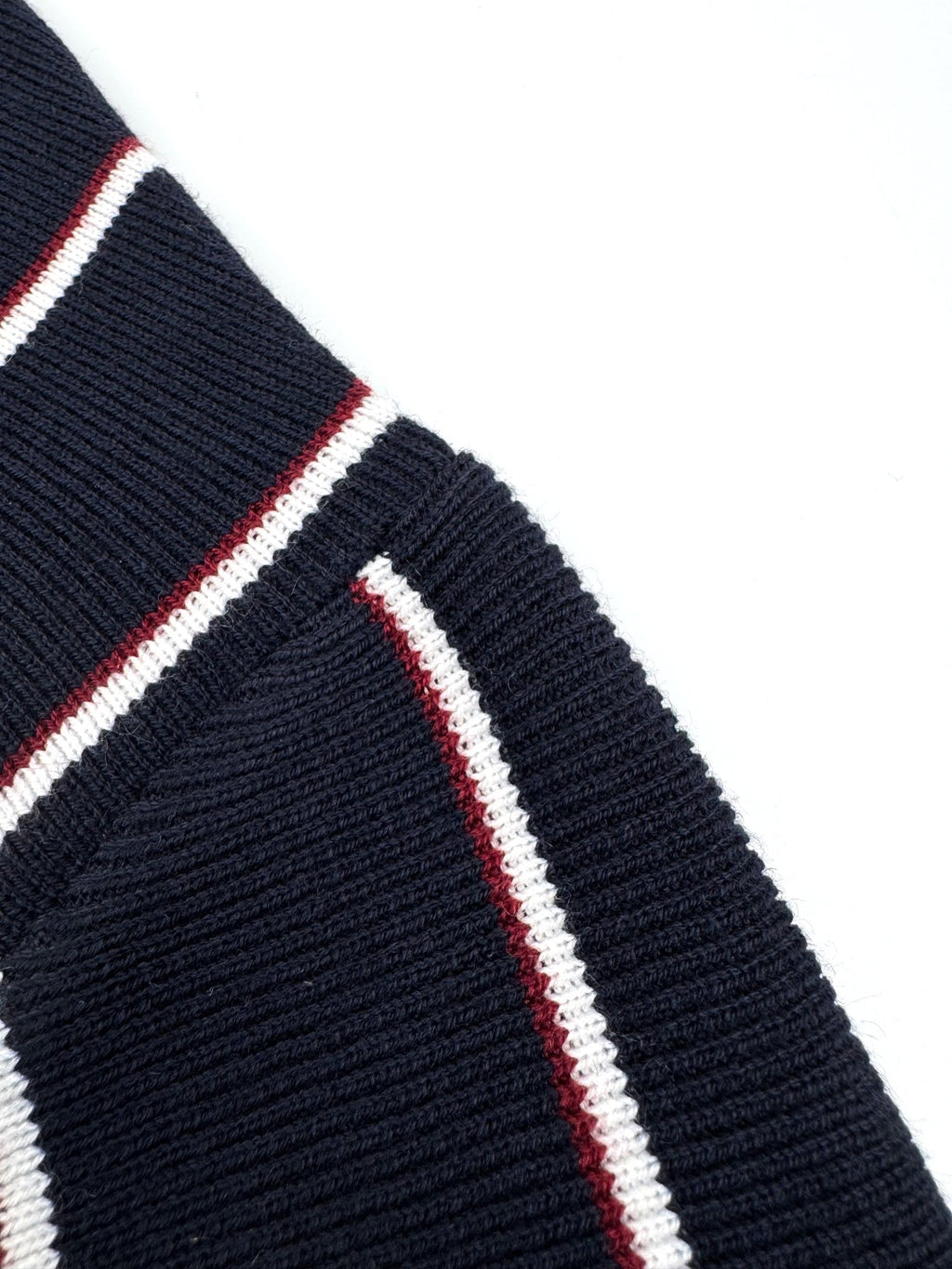 2026 New Triangle Brand Striped Embroidered Long-Sleeved Jumper (25318-B95)
