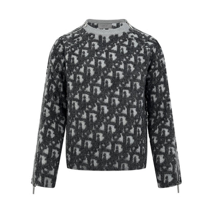 2026 New Arrival CD Jacquard Zip-Up Jumper (25305-C20)