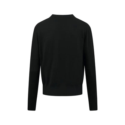 2026 New Heart A Embroidered Sweater (25168-B05)