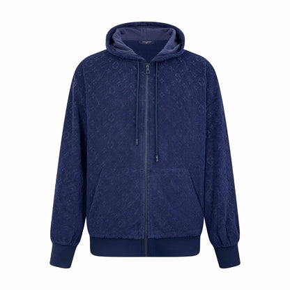 2026 New Model LY Fully Printed Terry Cloth Zip-Up Jacket (25361-B50)