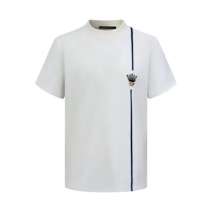 2026 New LY Logo Crown Short-Sleeved T-Shirt (AA552-A20)