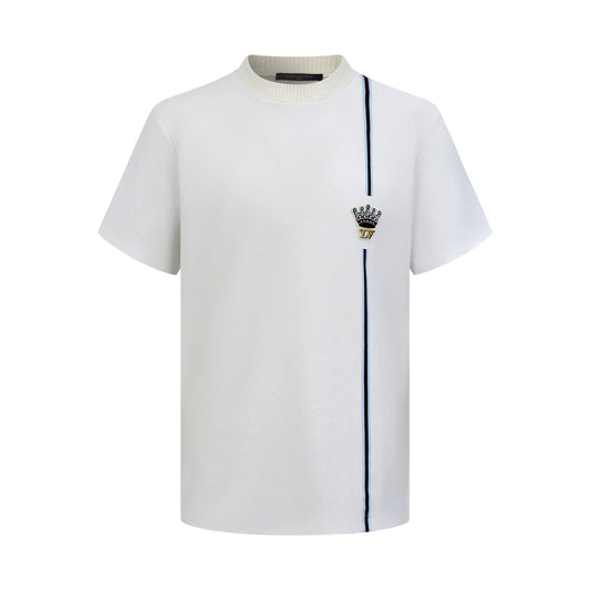 2026 New LY Logo Crown Short-Sleeved T-Shirt (AA552-A20)