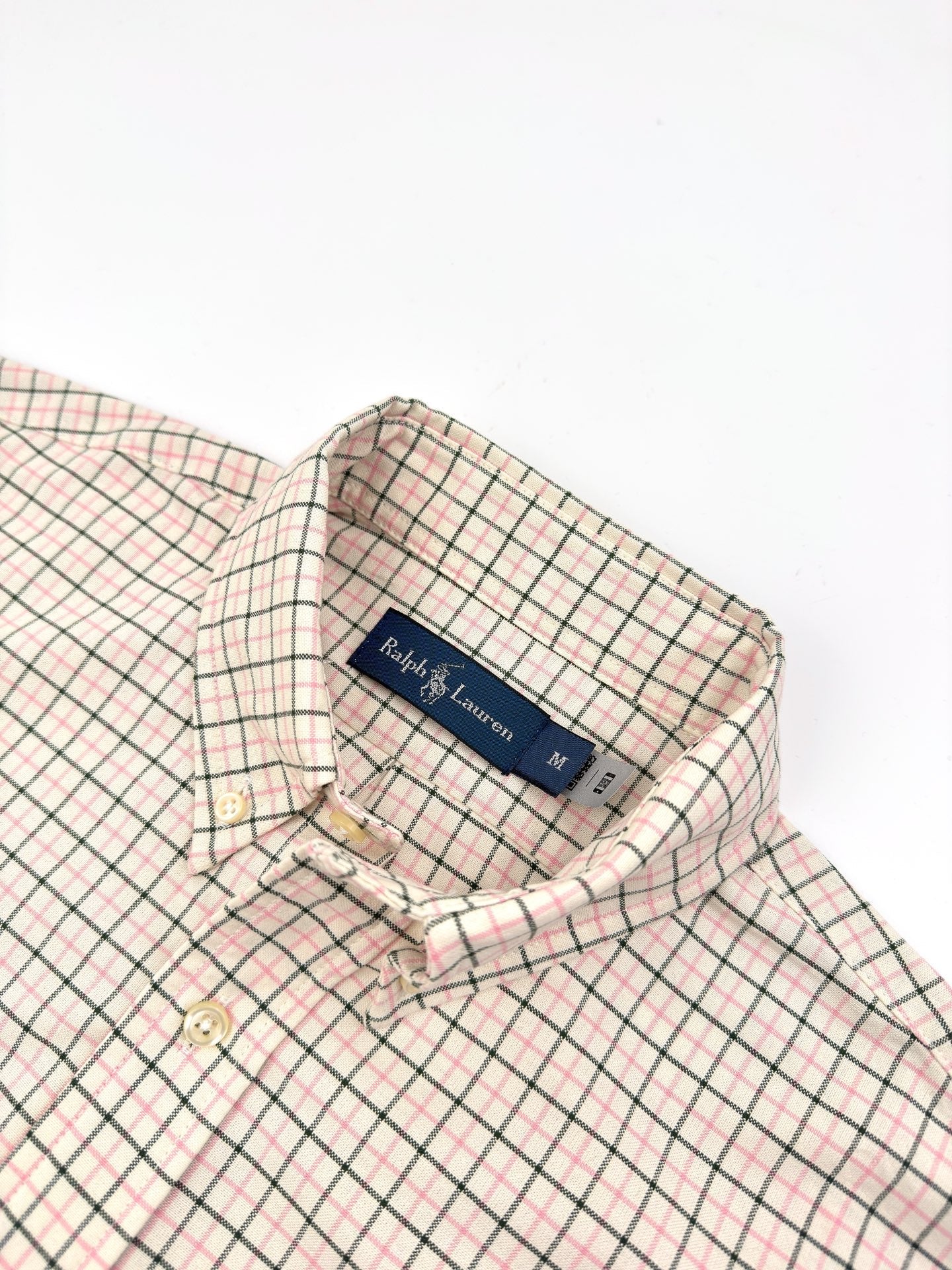 2026 New RL Embroidered Check Shirt (CC951-B35)