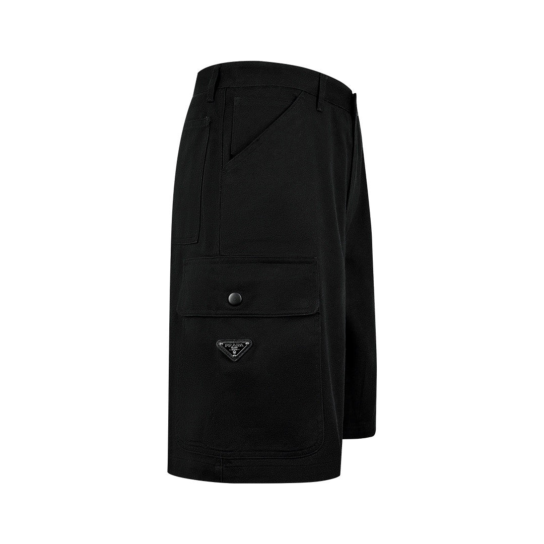 2026 New Triangle Brand Shorts with Pocket Triangle Logo (25151-A75)