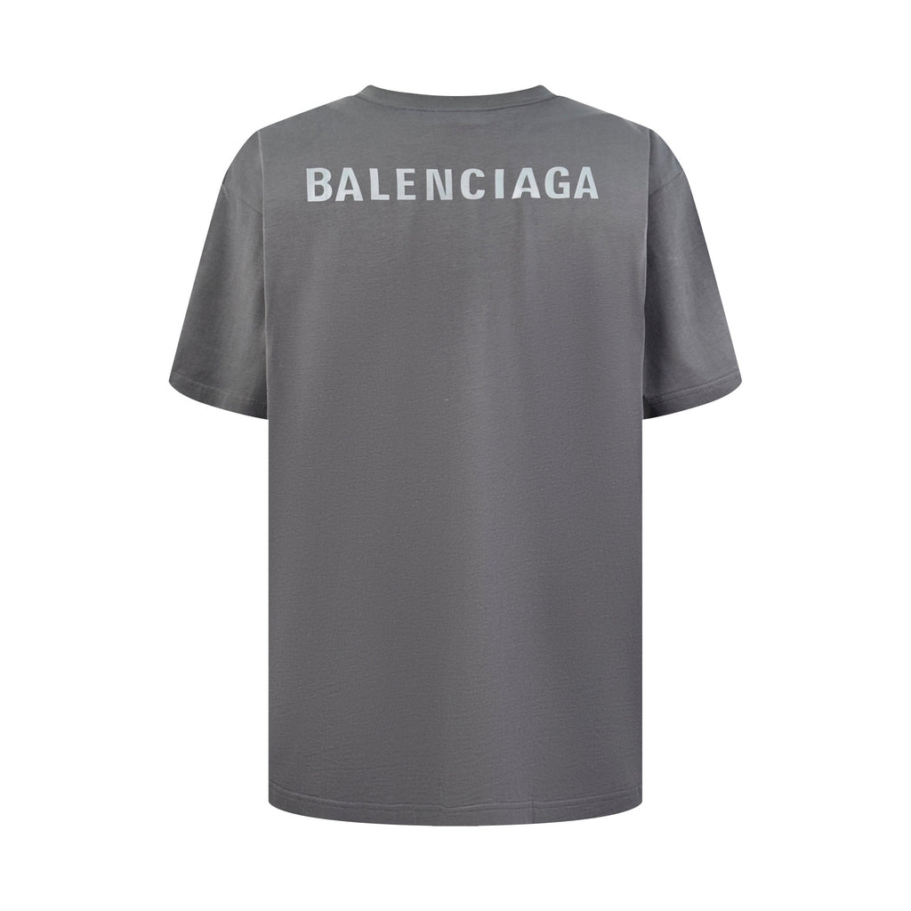 2026 New Balen Logo Reflective Short-Sleeved T-Shirt (25232-A20)