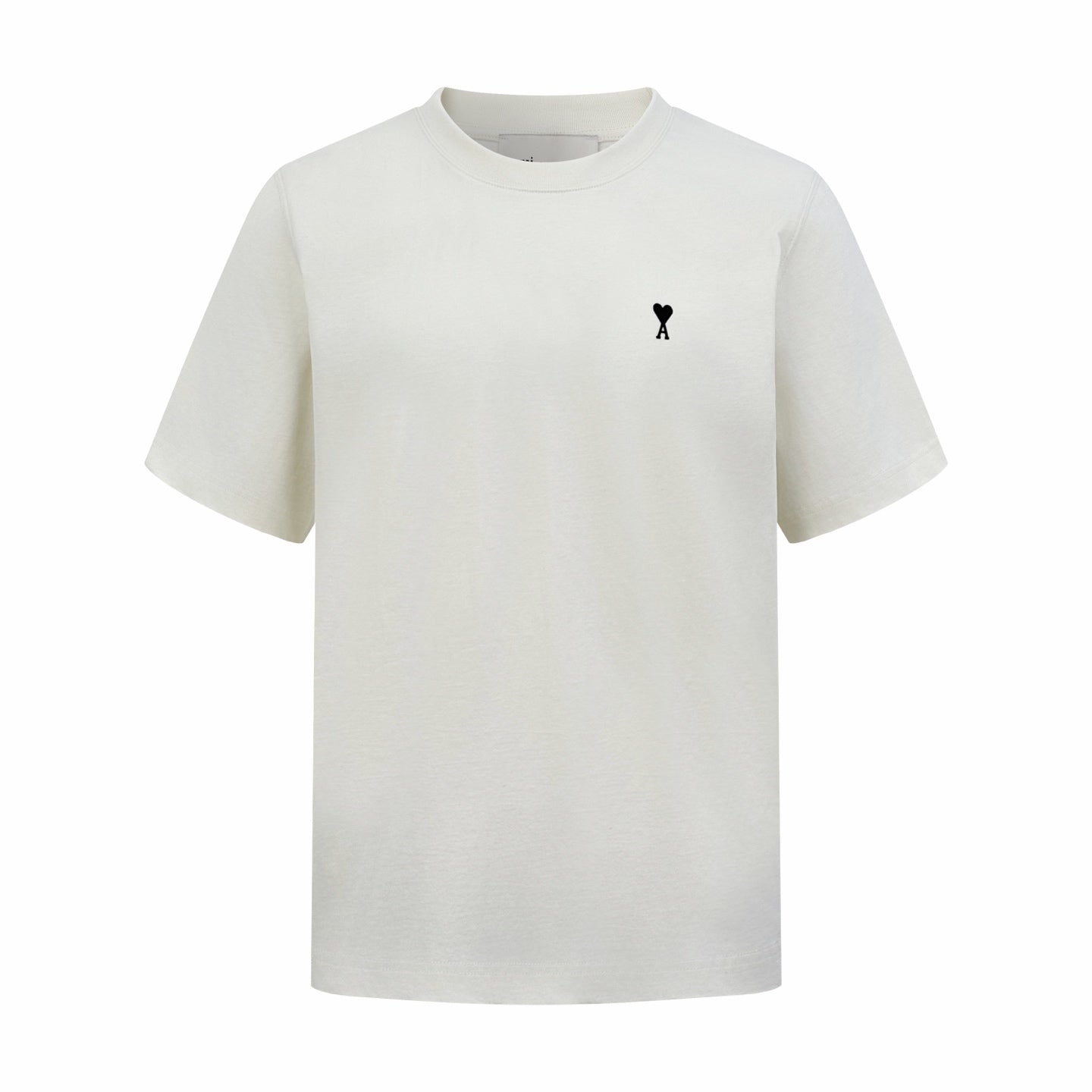 2026 New Heart A Short-Sleeved T-Shirt with Heart-Shaped Text Print (AA555-A00)