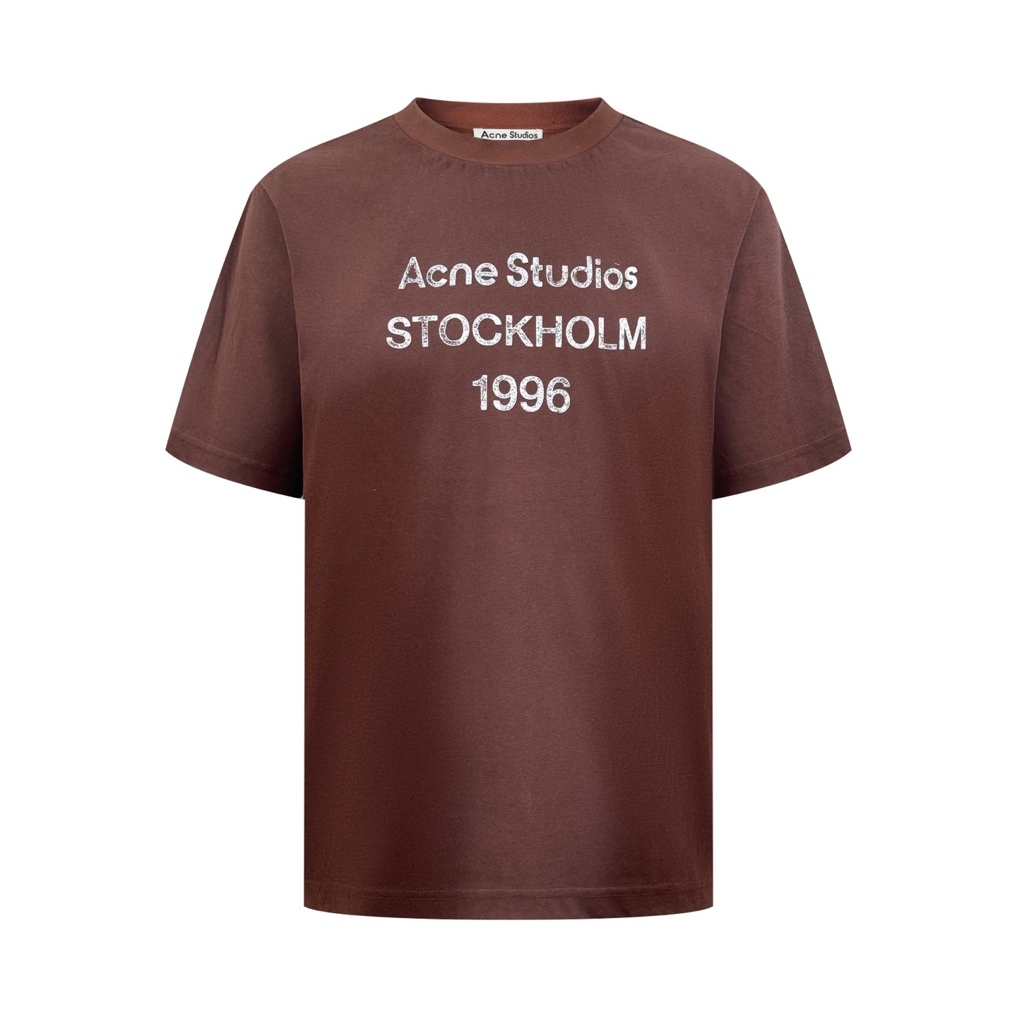 2026 New Acn Short-Sleeved T-Shirt with Distressed Printed Logo (CC953-A15)
