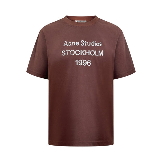 2026 New Acn Short-Sleeved T-Shirt with Distressed Printed Logo (CC953-A15)