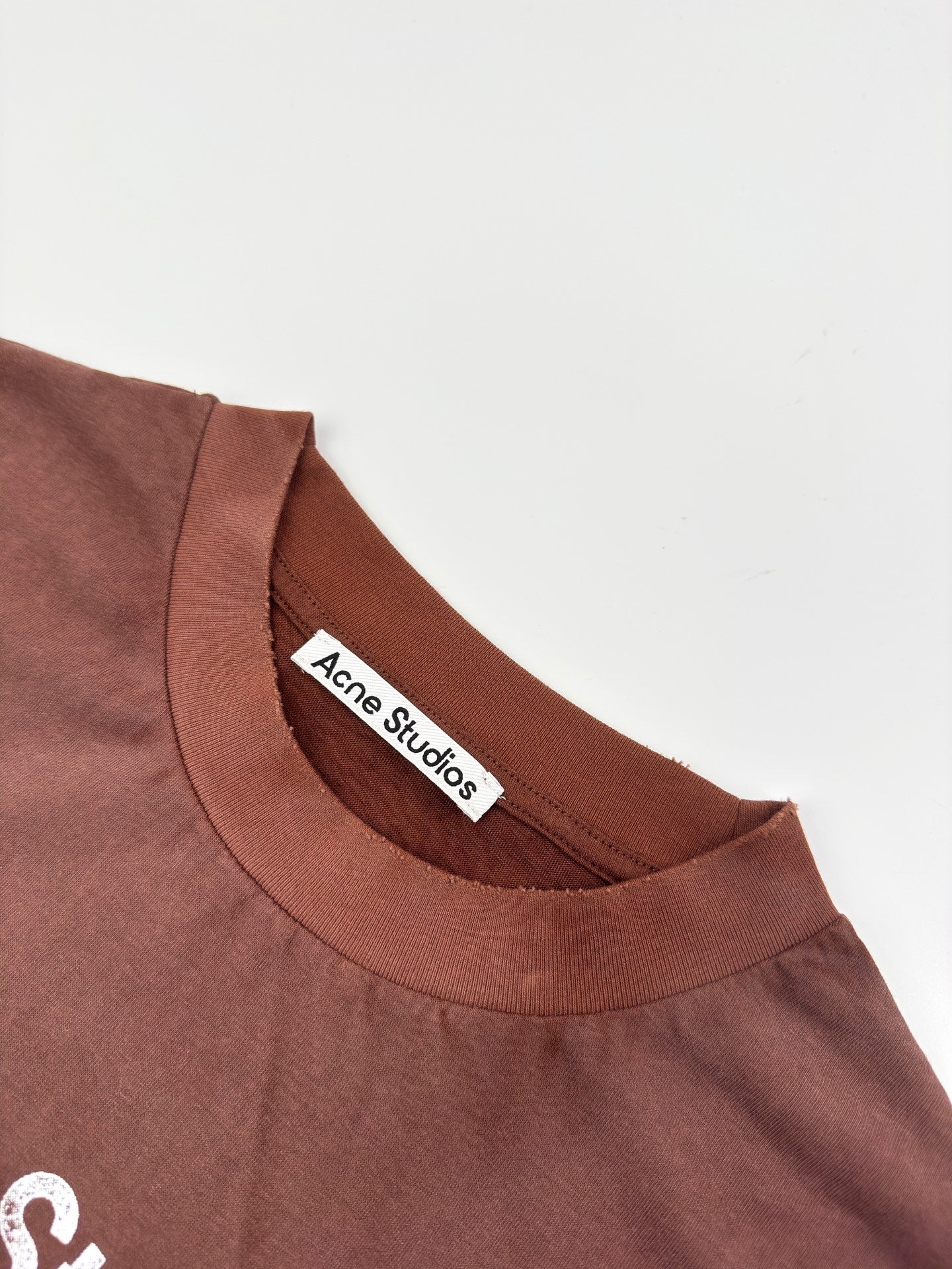 2026 New Acn Short-Sleeved T-Shirt with Distressed Printed Logo (CC953-A15)