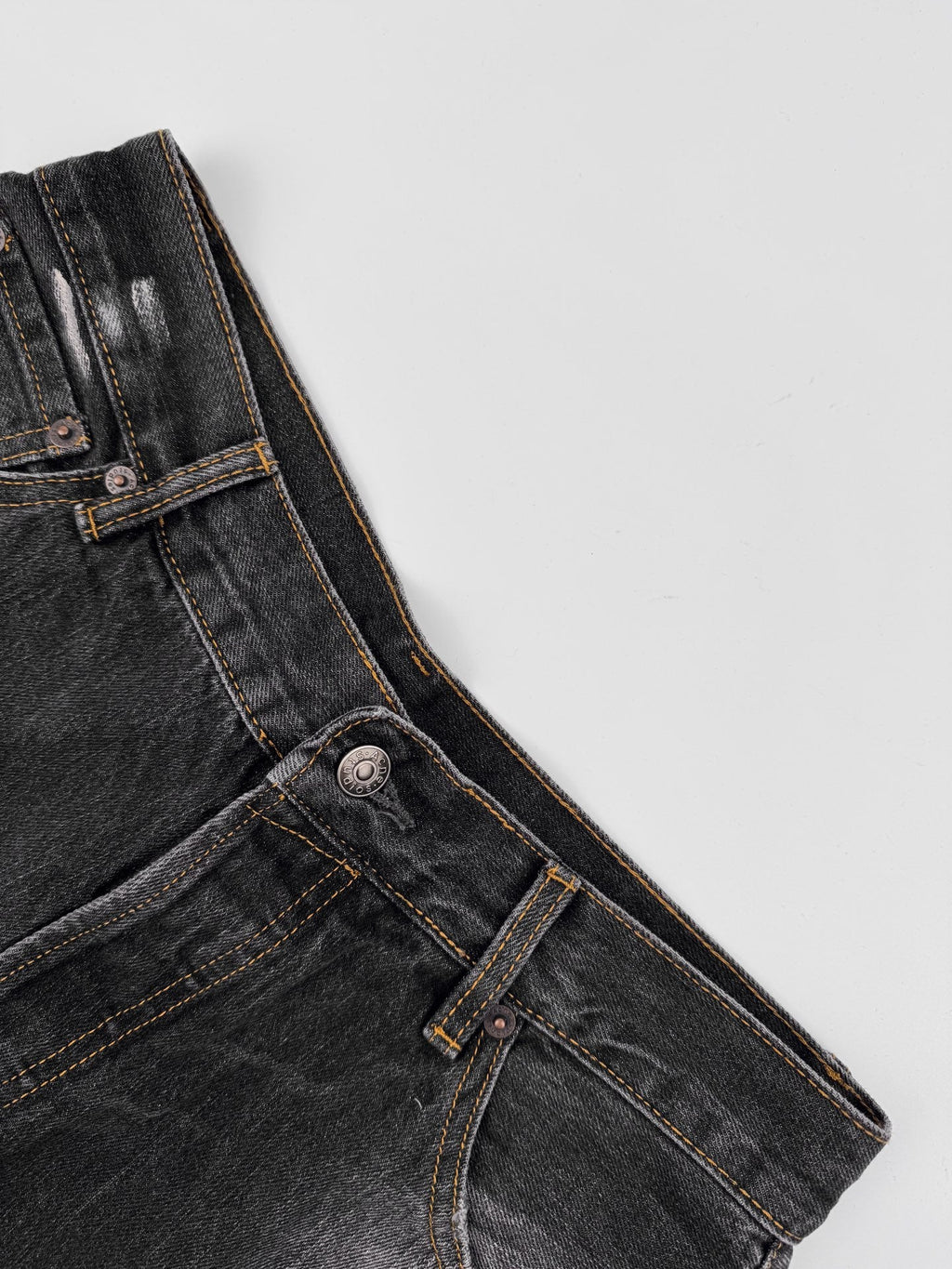 2026 New Acn Splatter-Washed Distressed Jeans (BB802-B65)