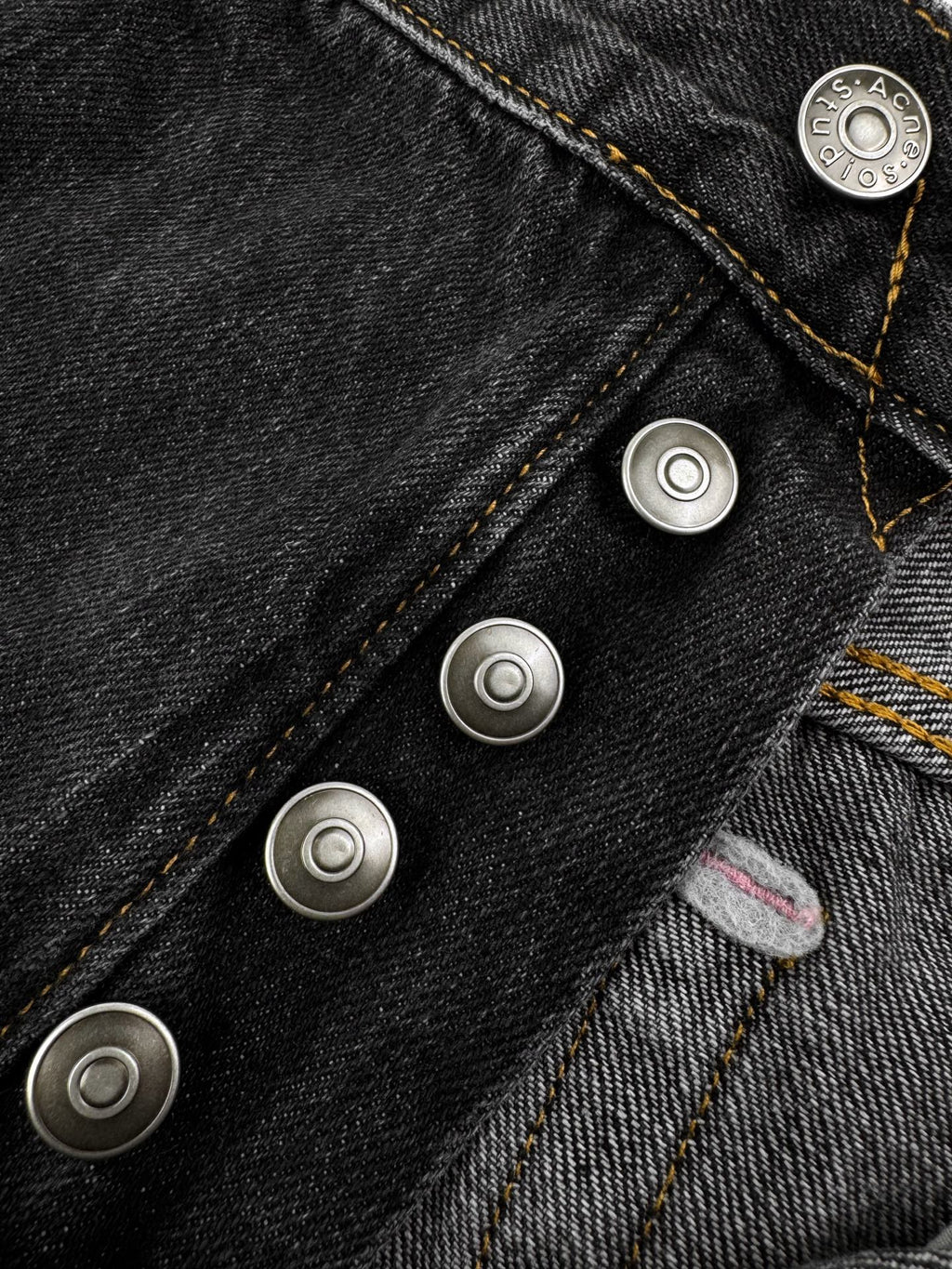 2026 New Acn Splatter-Washed Distressed Jeans (BB802-B65)