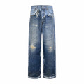 2026 New Acn Optical Illusion Print Dyed Jeans (CC961-C05)