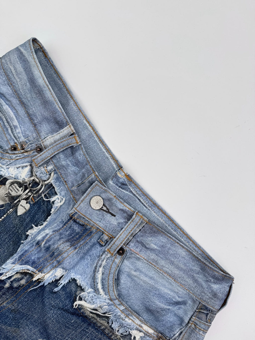 2026 New Acn Optical Illusion Print Dyed Jeans (CC961-C05)