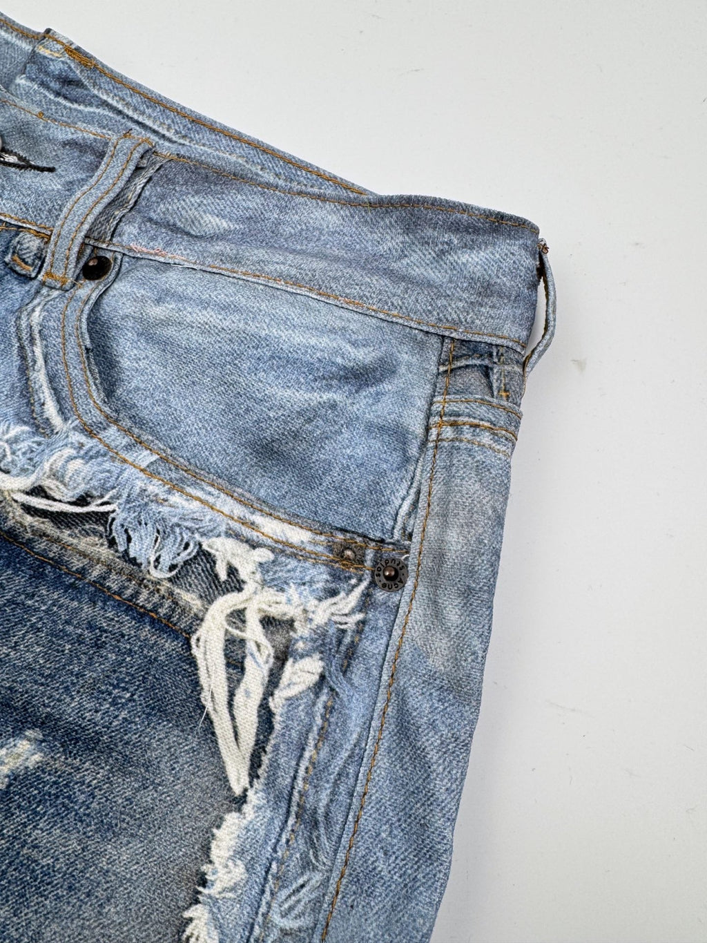2026 New Acn Optical Illusion Print Dyed Jeans (CC961-C05)