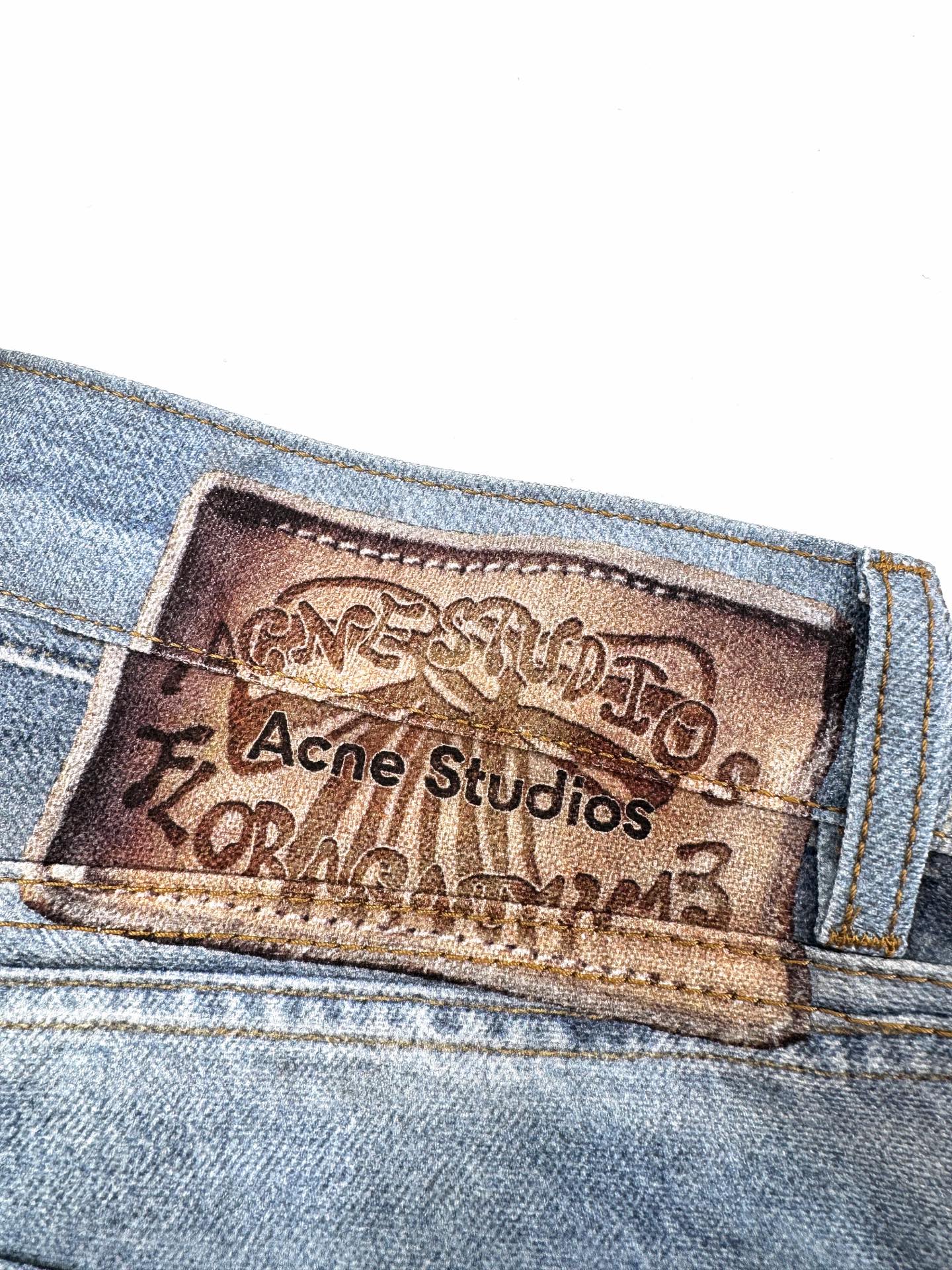 2026 New Acn Optical Illusion Print Dyed Jeans (CC961-C05)