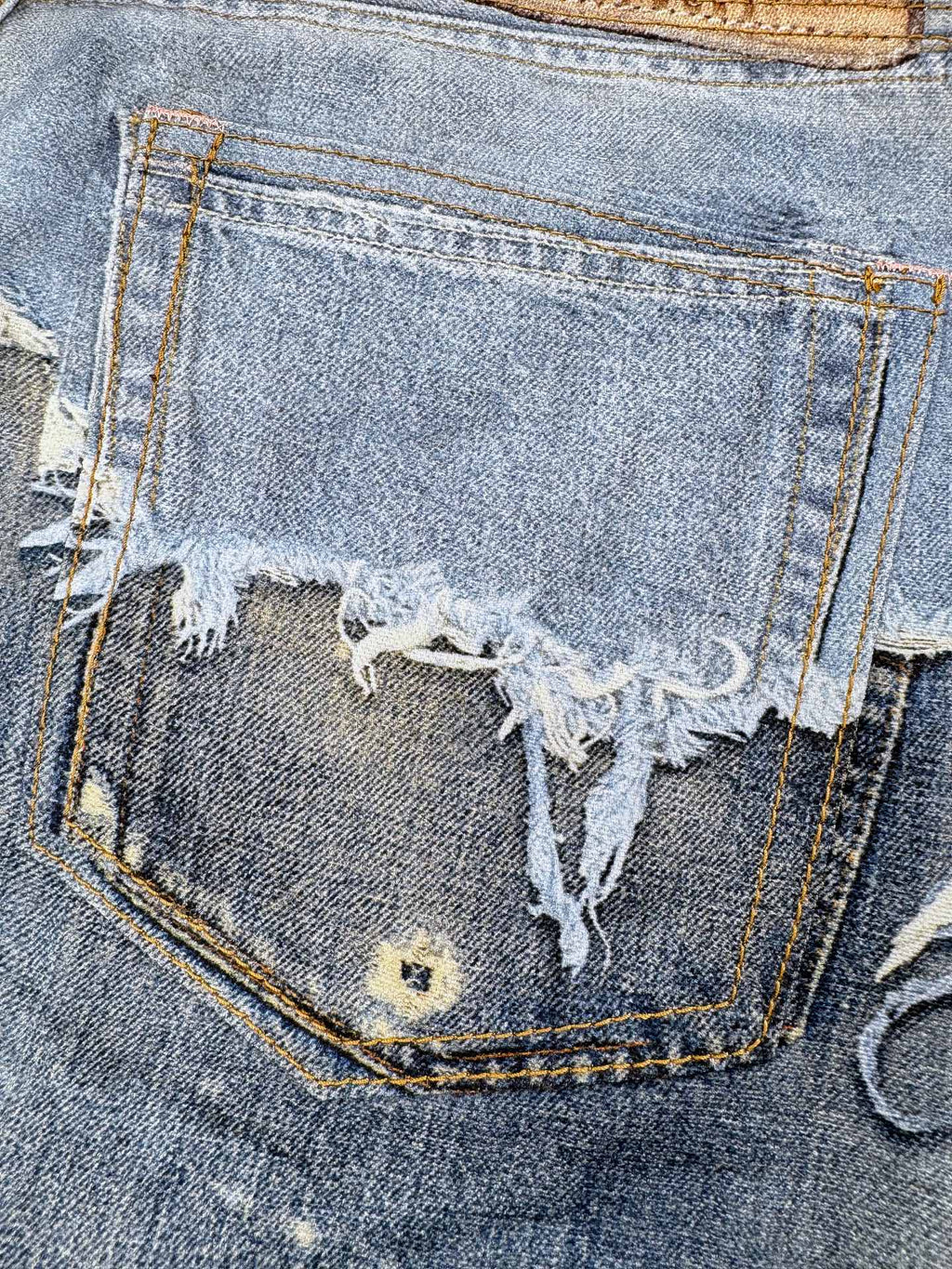 2026 New Acn Optical Illusion Print Dyed Jeans (CC961-C05)