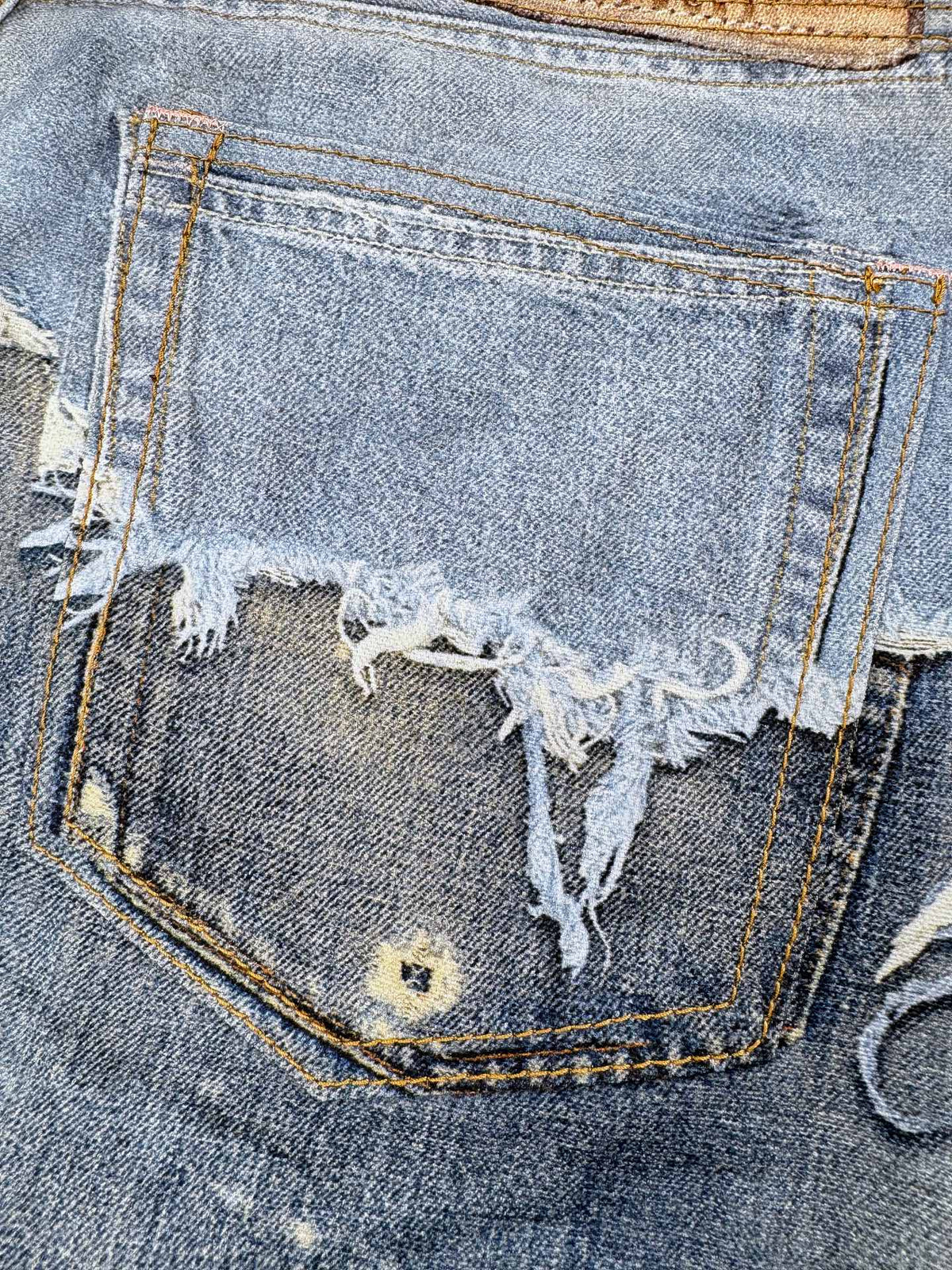 2026 New Acn Optical Illusion Print Dyed Jeans (CC961-C05)