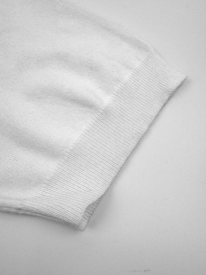 2026 New Triangle Brand Jacquard Short-Sleeved Jumper (AA574-A40)