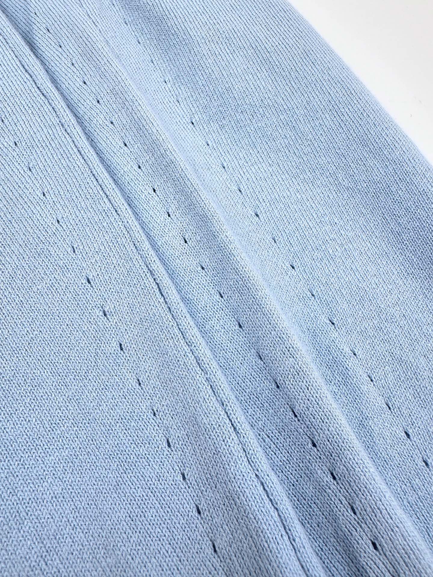 2026 New Triangle Brand Jacquard Short-Sleeved Jumper (AA575-A40)