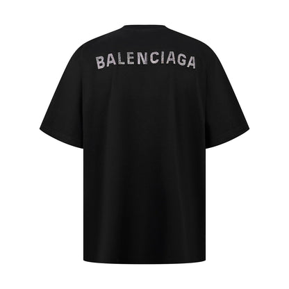 2026 New Balen Short-Sleeved Rhinestone Top (25208-A30)