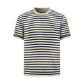 2026 New Triangle Brand Embroidered Striped Short-Sleeved Jumper (CC965-A75)