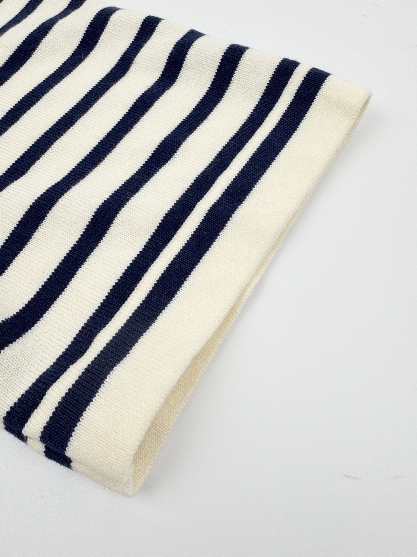 2026 New Triangle Brand Embroidered Striped Short-Sleeved Jumper (CC965-A75)