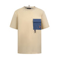 2026 New Mon Logo Pocket Short-Sleeved T-Shirt (AA572-A20)