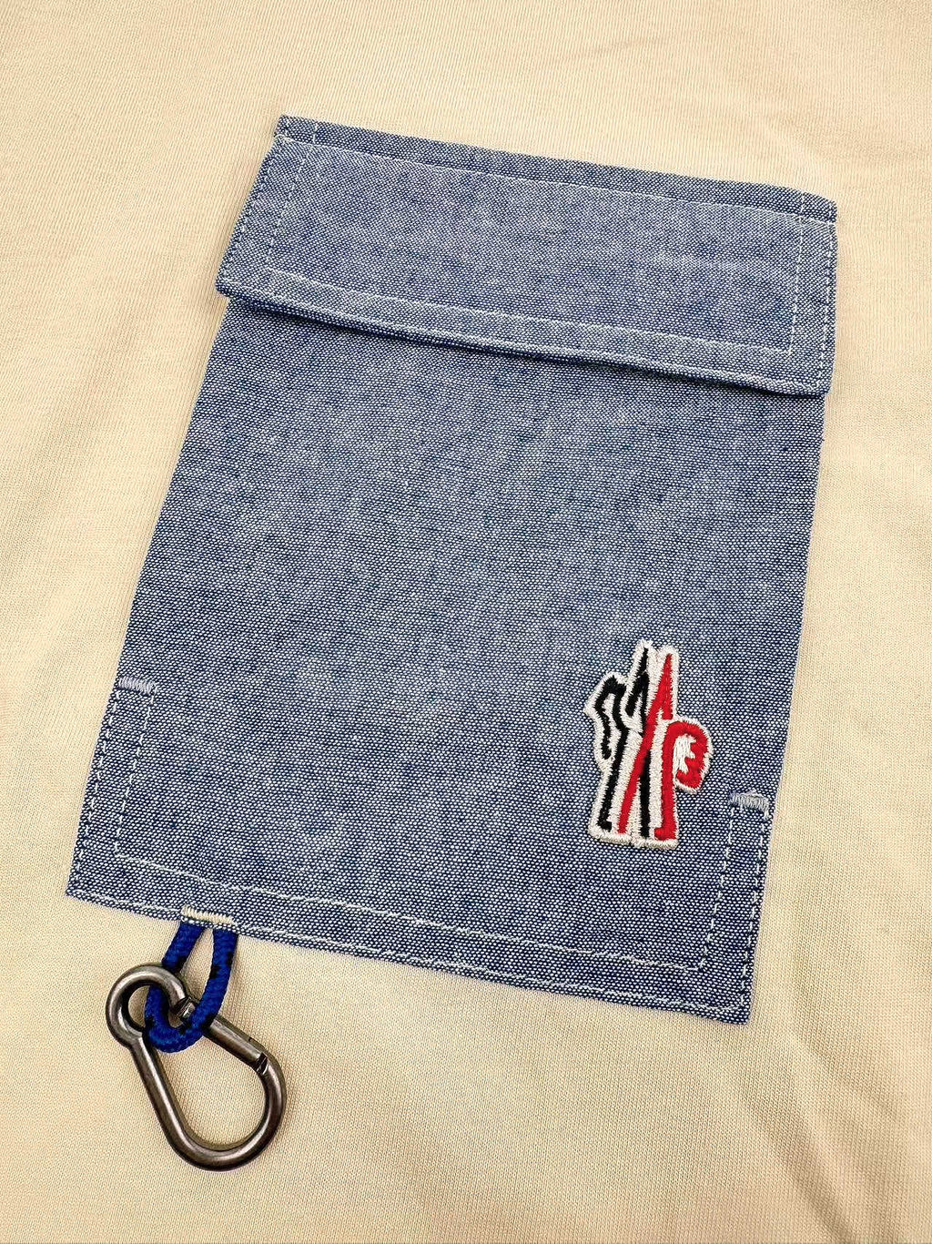 2026 New Mon Logo Pocket Short-Sleeved T-Shirt (AA572-A20)