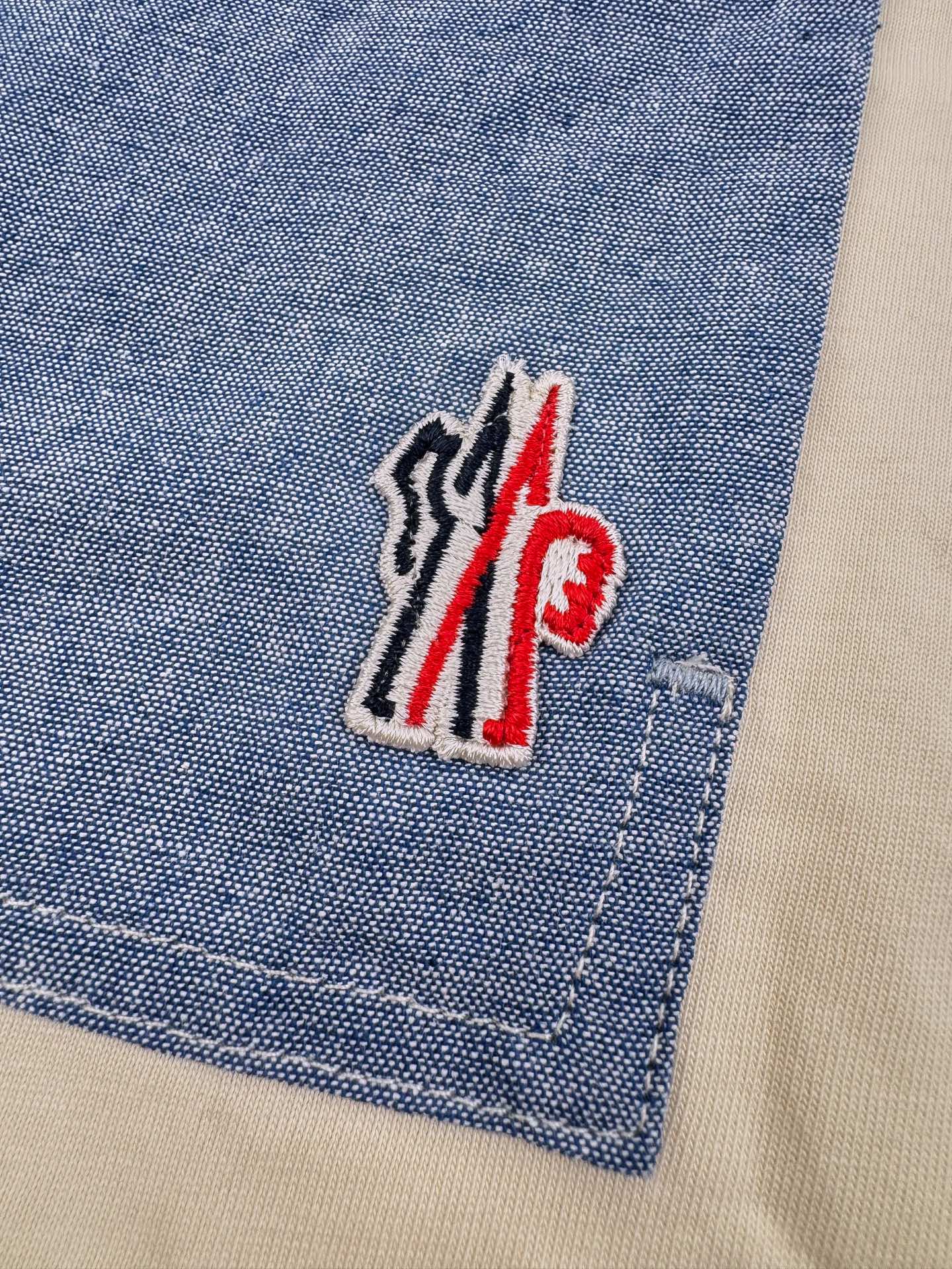 2026 New Mon Logo Pocket Short-Sleeved T-Shirt (AA572-A20)