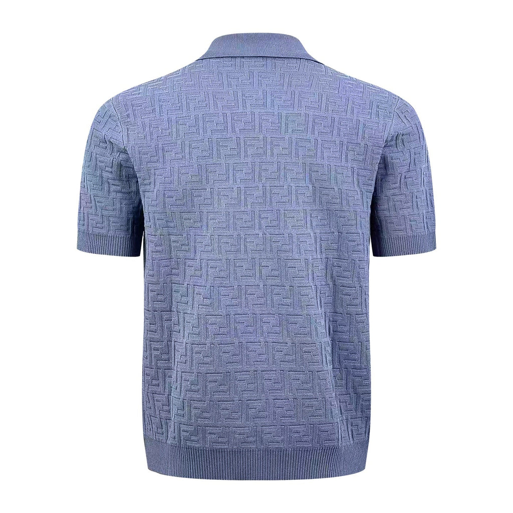 2026 New Arrival FF All-over Print Polo Neck Jumper (AA568-A75)