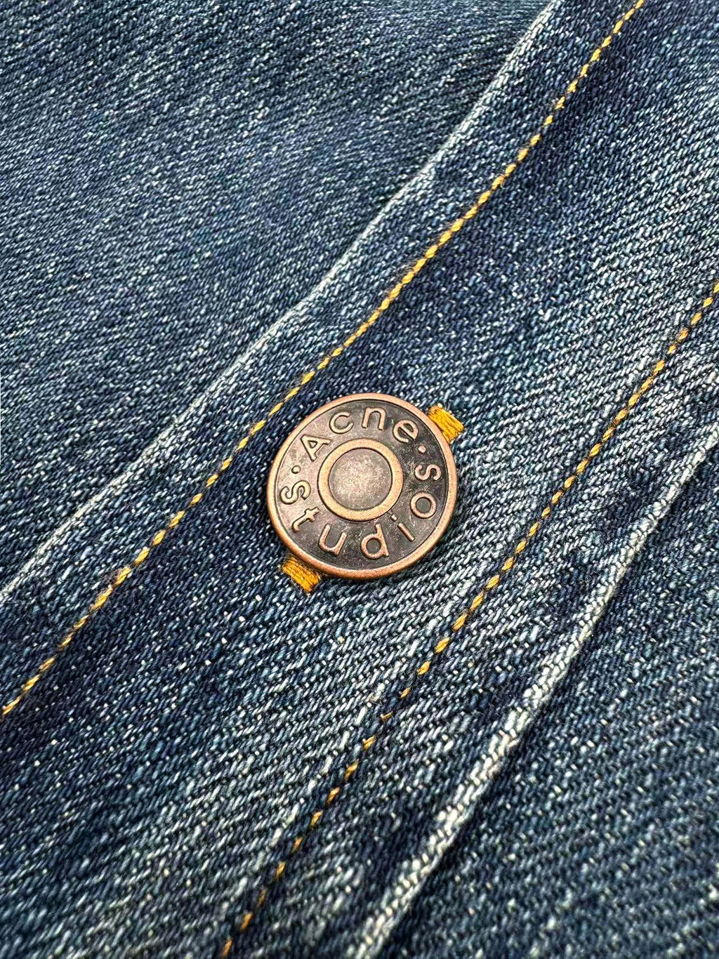 2026 New Acn Splash-Painted Distressed Denim Shirt (BB801-B55)