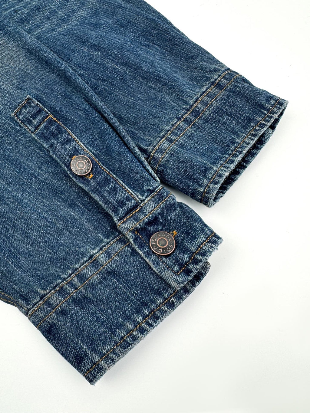 2026 New Acn Splash-Painted Distressed Denim Shirt (BB801-B55)