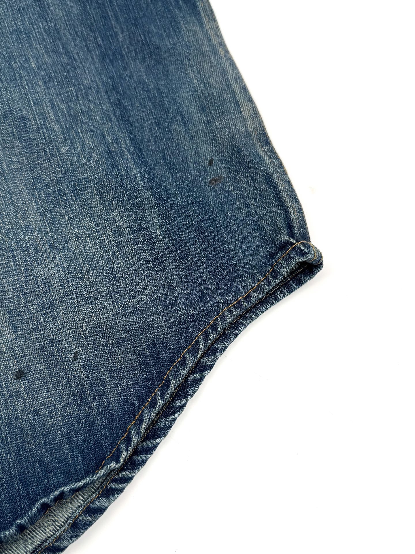 2026 New Acn Splash-Painted Distressed Denim Shirt (BB801-B55)