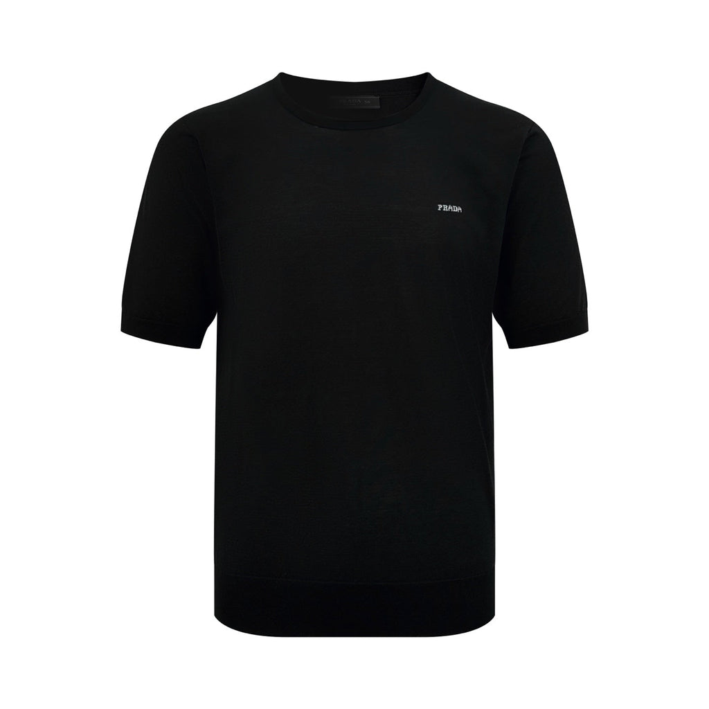 2026 New Triangle Brand Jacquard Short-Sleeved Jumper (AA590-A40)