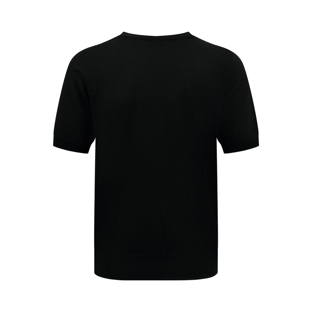 2026 New Triangle Brand Jacquard Short-Sleeved Jumper (AA590-A40)