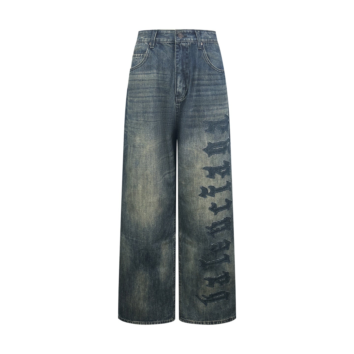 2026 New Balen Logo Distressed Long Pants (BB769-C05)