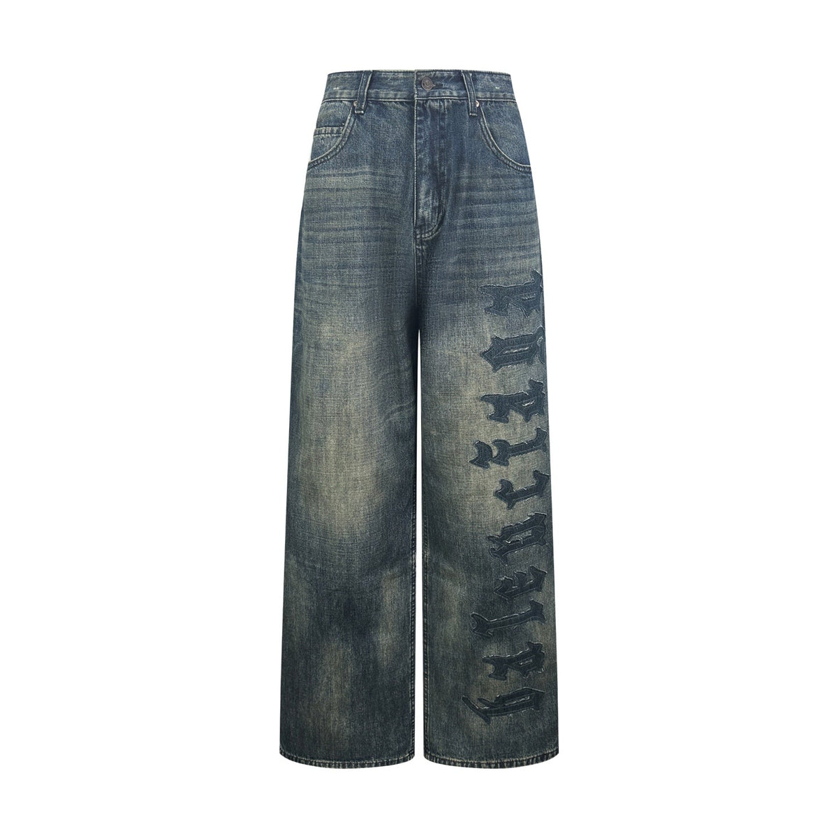 2026 New Balen Logo Distressed Long Pants (BB769-C05)