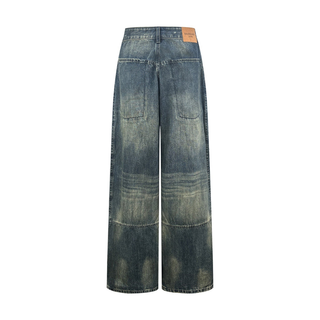 2026 New Balen Logo Distressed Long Pants (BB769-C05)