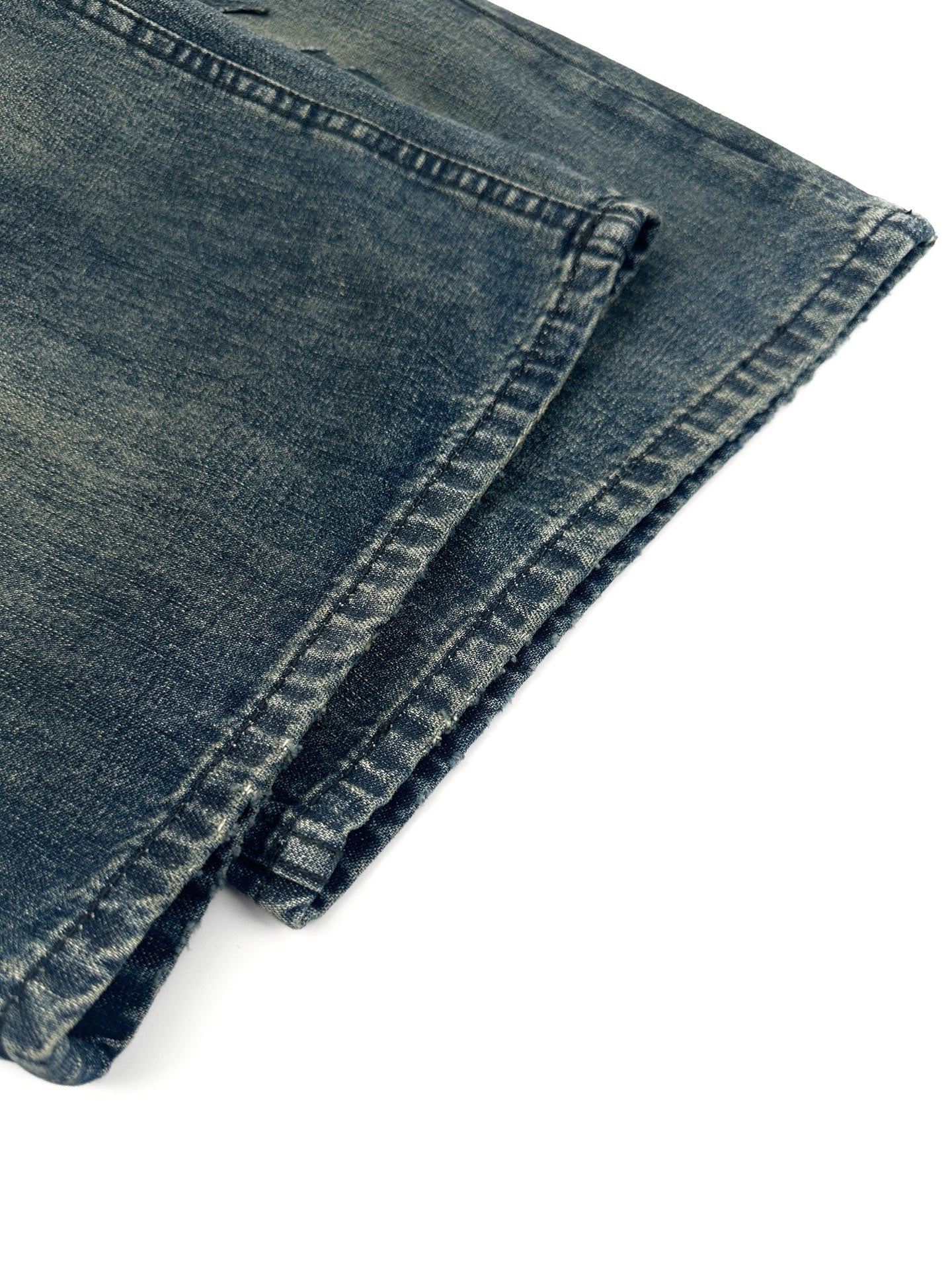 2026 New Balen Logo Distressed Long Pants (BB769-C05)