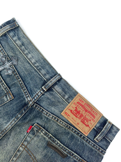 2026 New CH Cross Logo Distressed Jeans (CC963-C60)
