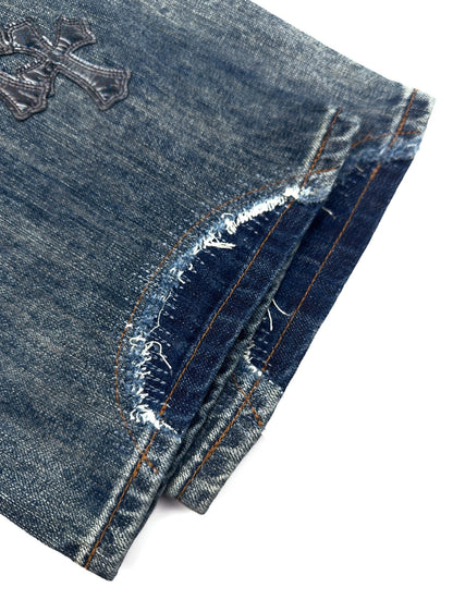 2026 New CH Cross Logo Distressed Jeans (CC963-C60)