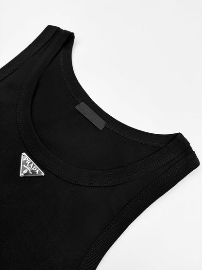 2026 Women's Triangle Brand Tank Top with Triangle Logo on the Chest (FF717)