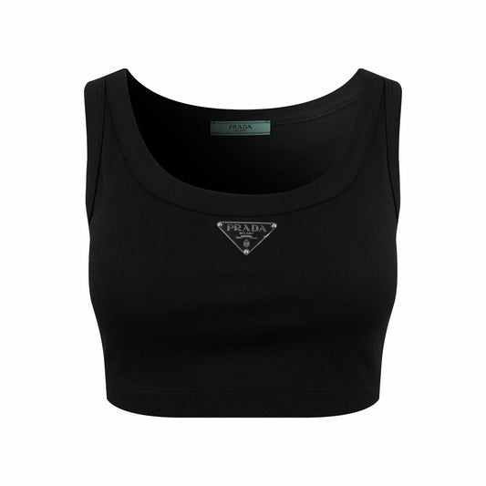 2026 Women's Triangle Brand Short-Sleeve Tank Top (FF710)