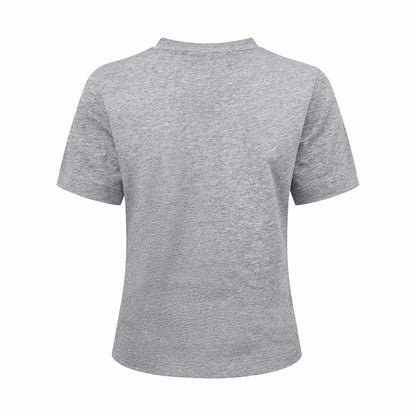 2026 Women's Short-Sleeved Patchwork Embroidered T-Shirt (FF705)