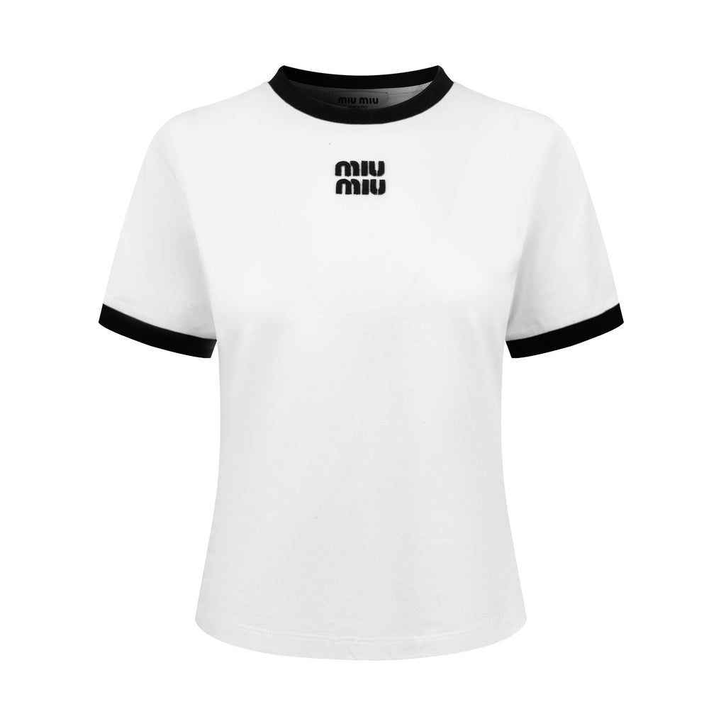 2026 Women's Patchwork Embroidered Short-Sleeved T-Shirt (FF704)