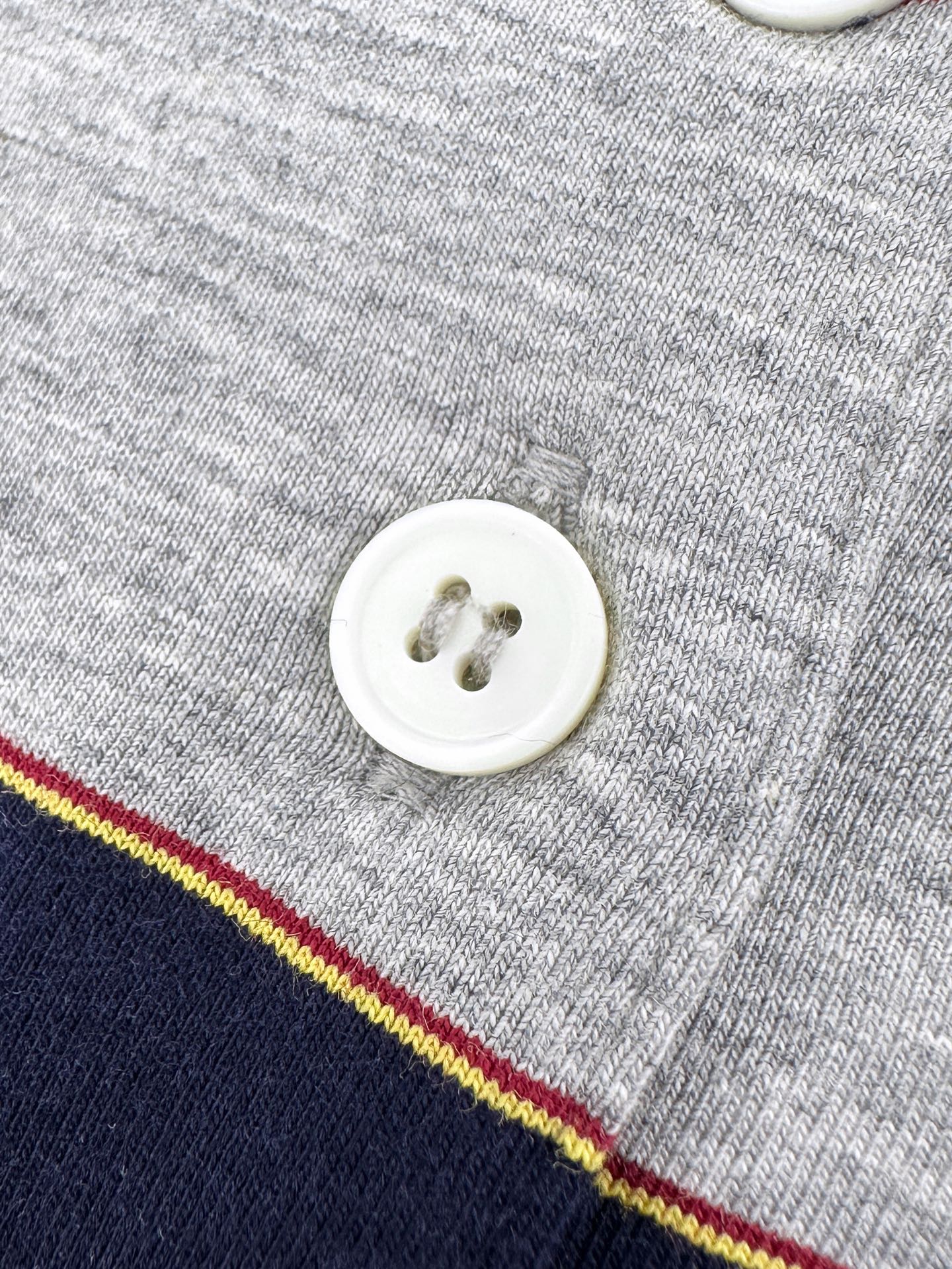 2026 Women's Striped Polo Shirt with MM Logo (FF707)